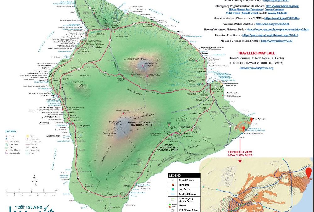 Hawaii Visitors Bureau Releases Maps and Fact Sheets